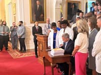 North Carolina signs $34.4B budget; Stein approves