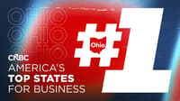 Ohio Tops CNBC Ranking as Nation's Best Business State