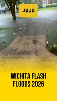 Wichita hit by flash floods as torrential rains submerge vehicles