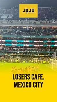 Mexico City cafe offers refuge to defeated World Cup fans