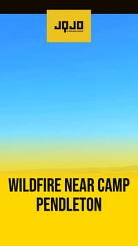 California wildfire near Camp Pendleton forces evacuations