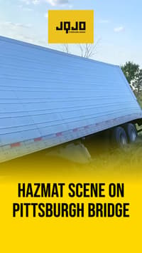 Pittsburgh truck crash spills corrosive lactic acid