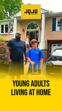 United States young adults increasingly live with parents