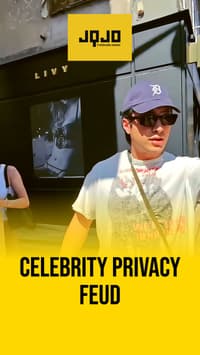 Paris actor Hudson Williams confronts autograph seekers