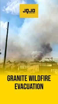 Oregon town of Granite ordered evacuated as Olive Butte Fire advances