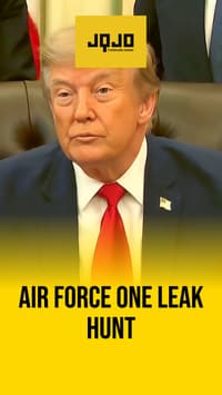 Washington launches internal probe over Air Force One leak