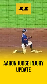 New York Yankees star Aaron Judge remains sidelined