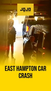East Hampton police arrest driver after estate gate crash