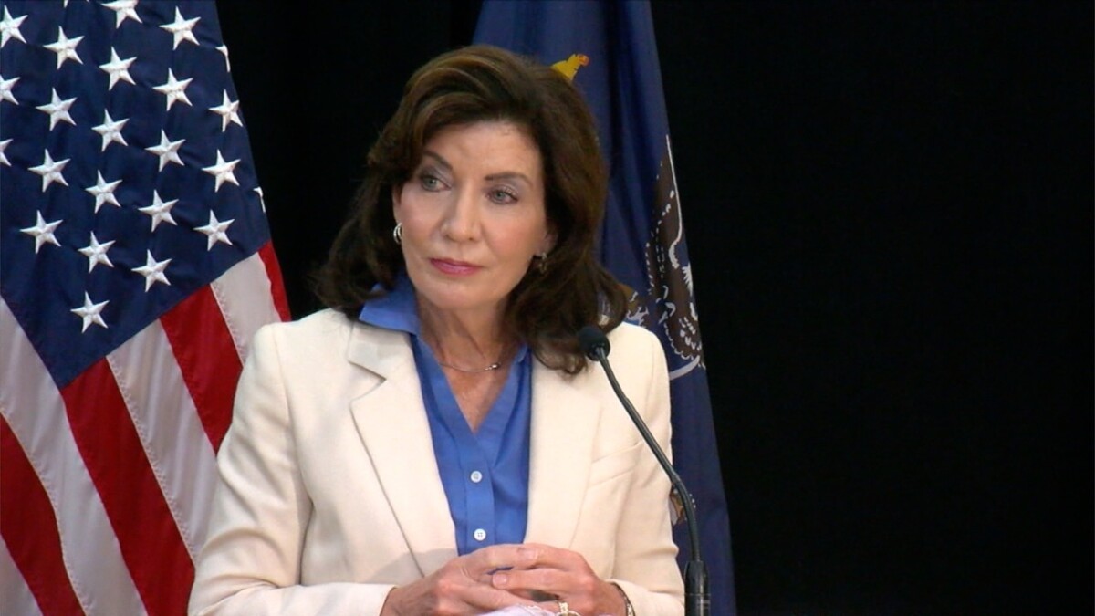 گورنر کیتھی ہوچل GOP کے امیدواروں پر سبقت لے گئیں، سٹیفینک مہم سے دستبردار