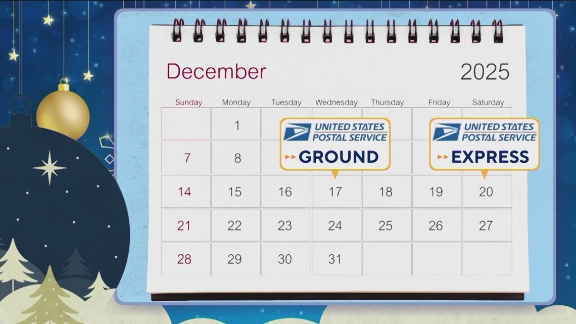 U.S. Postal Services Warn of Holiday Shipping Deadlines