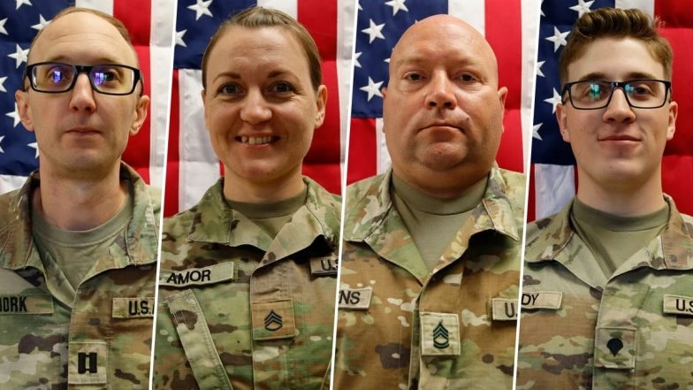 Four U.S. Soldiers Identified After Kuwait Drone Strike