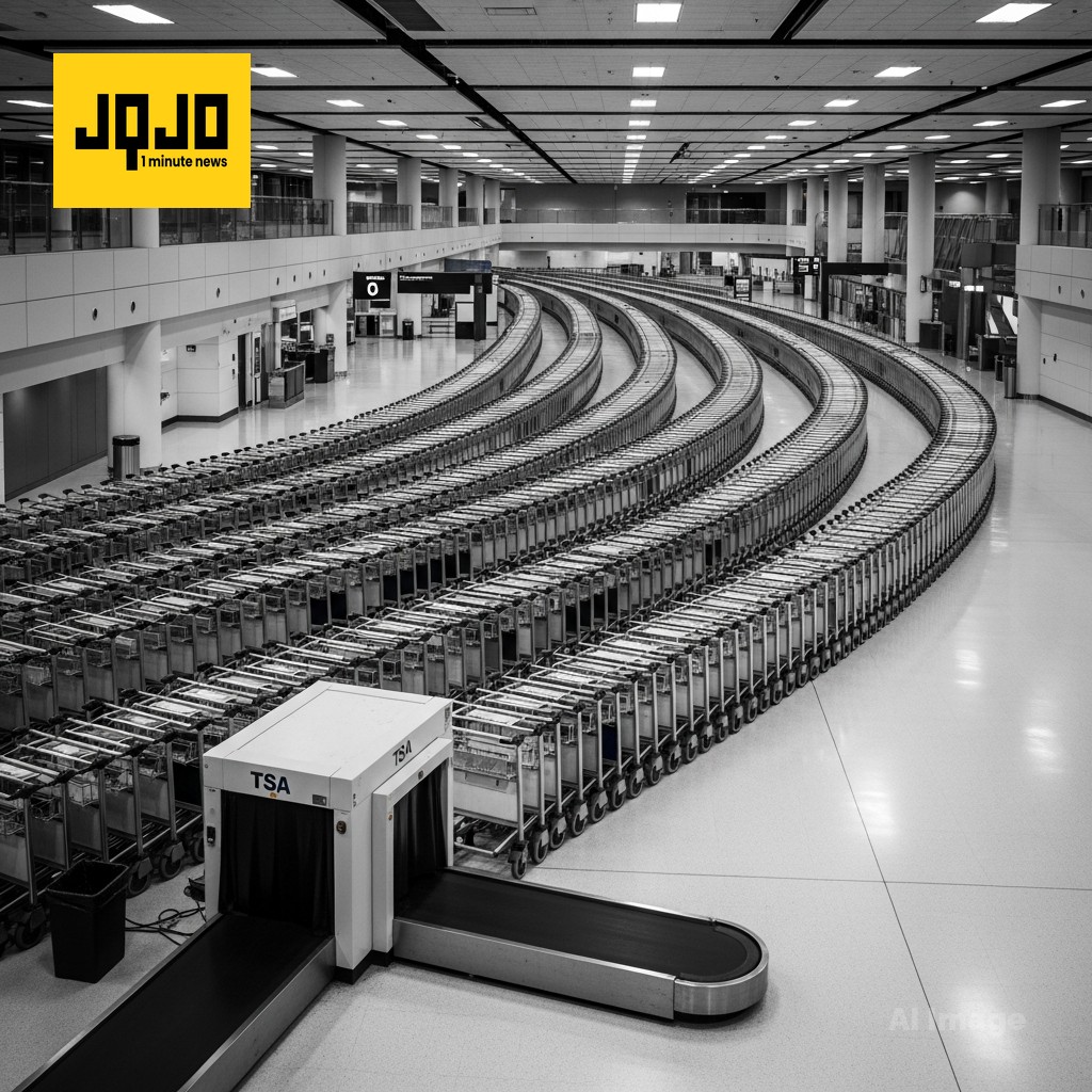 Partial Shutdown Sparks Nationwide Airport Security Delays Sunday