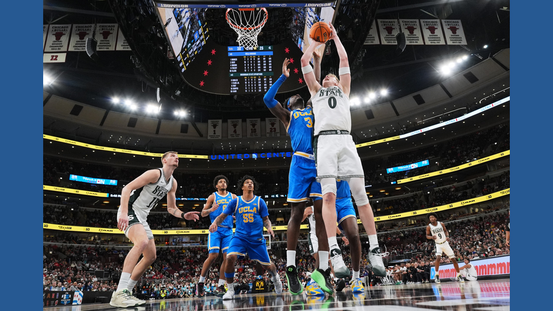 UCLA Overcomes Michigan State, Advances Despite Bilodeau Injury