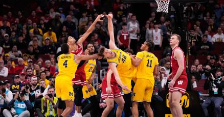 Michigan, Wisconsin Set For Big Ten Semifinal Rematch