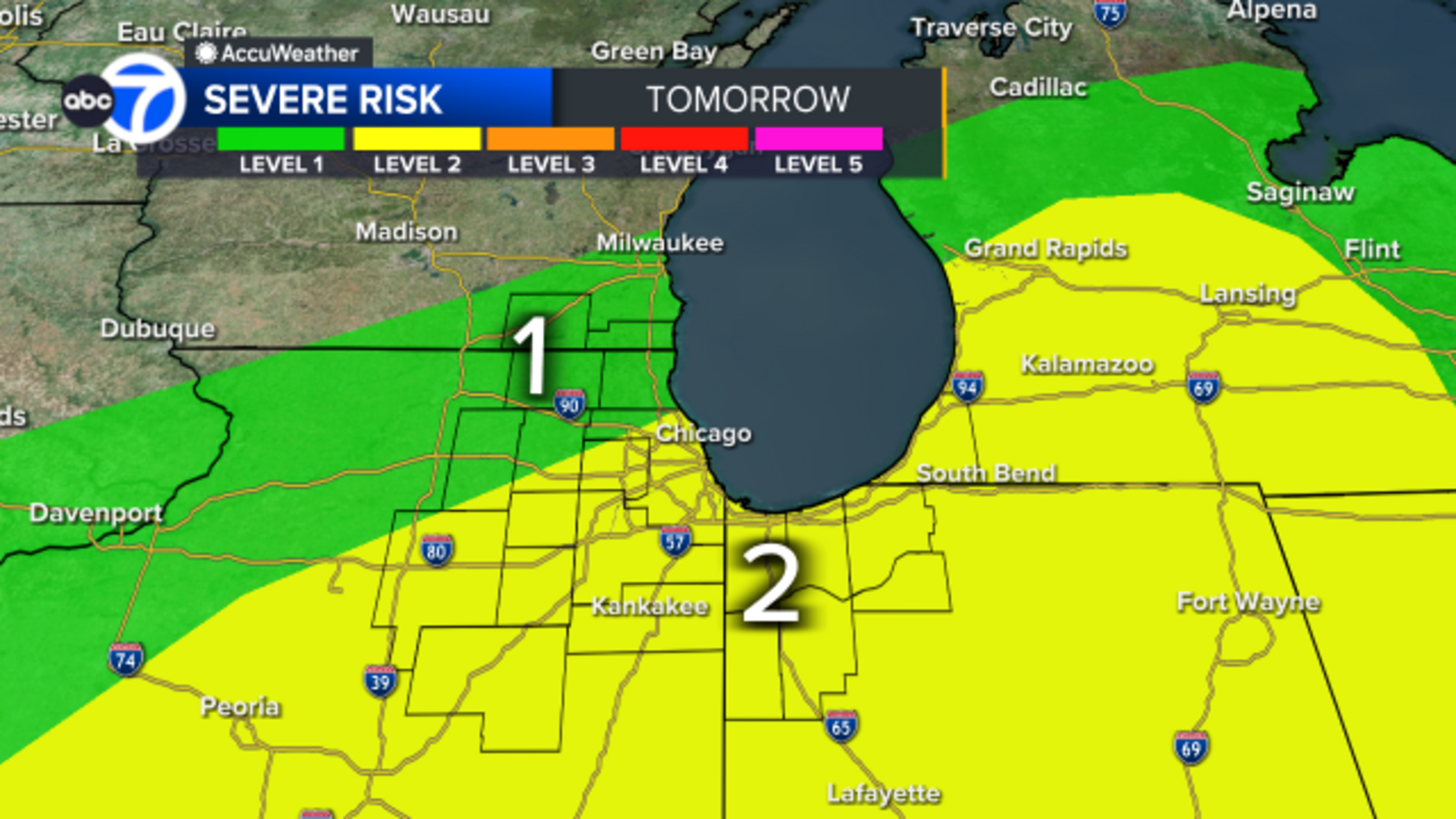 Frente frío traerá tormentas severas y una caída drástica de temperatura a través de los Estados Unidos