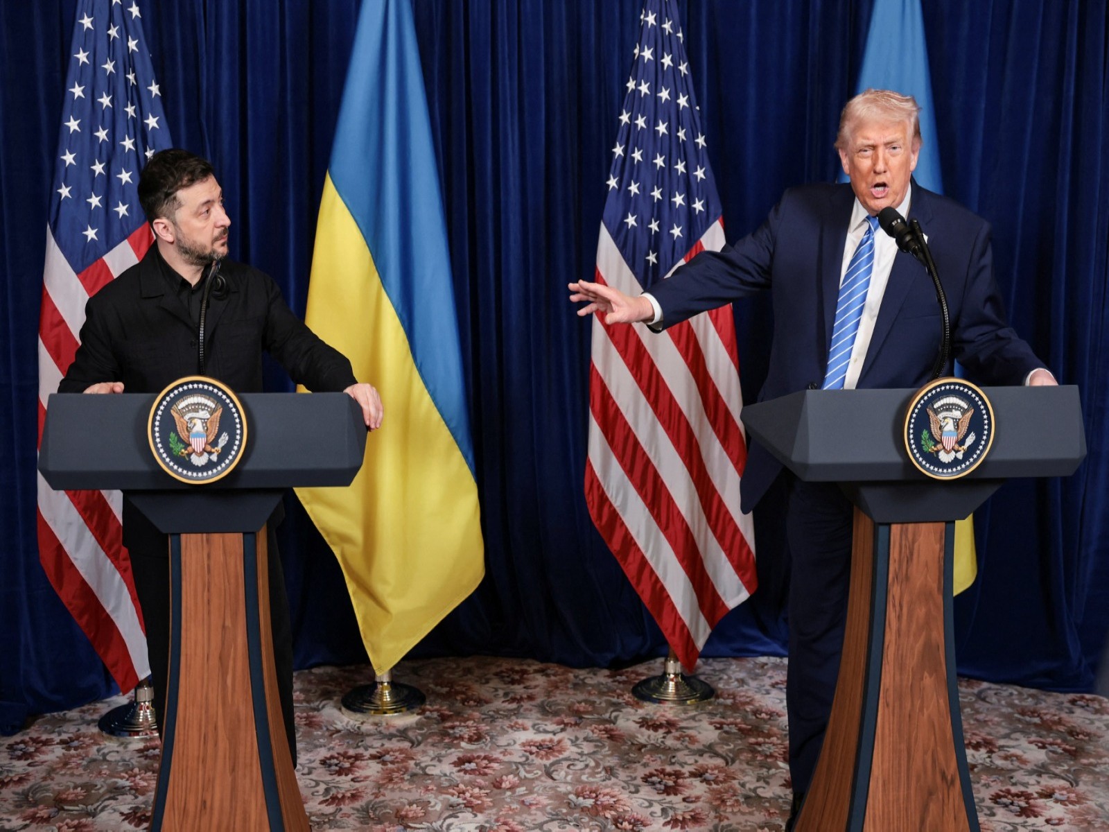 Trump et Zelenskyy discutent de la paix à Mar-a-Lago