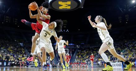 Michigan routs NC State, advances to women's Sweet 16
