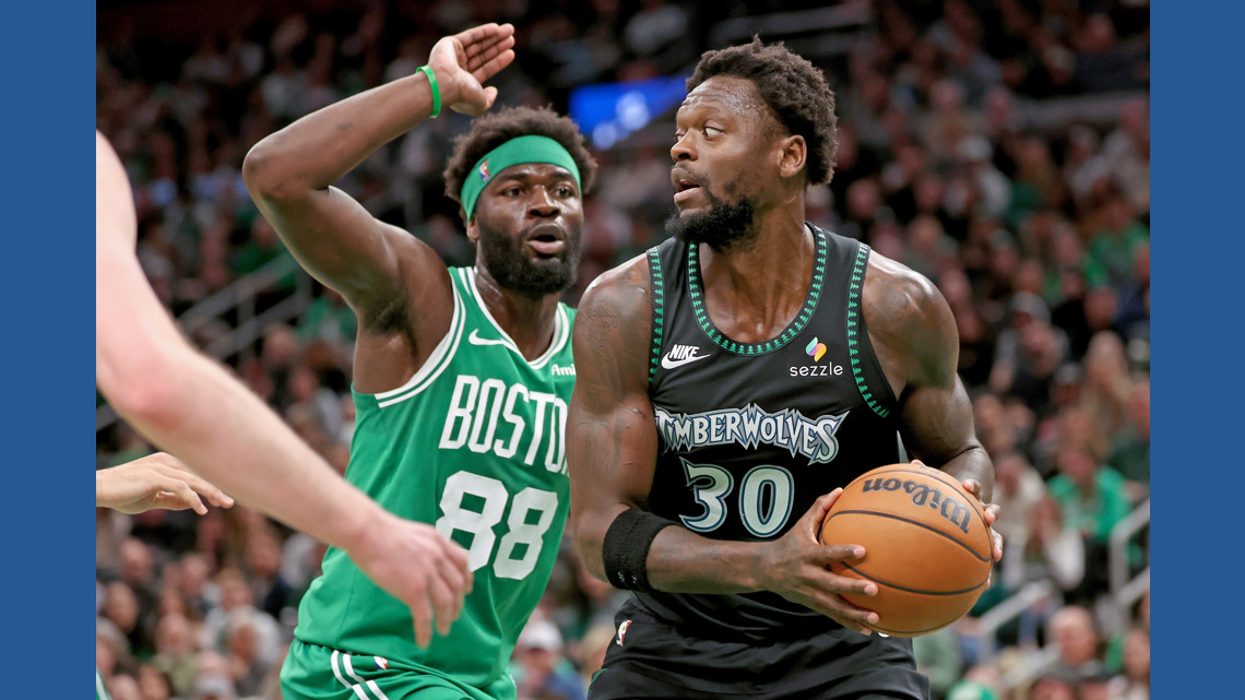 Timberwolves defeat Celtics, end Boston losing streak