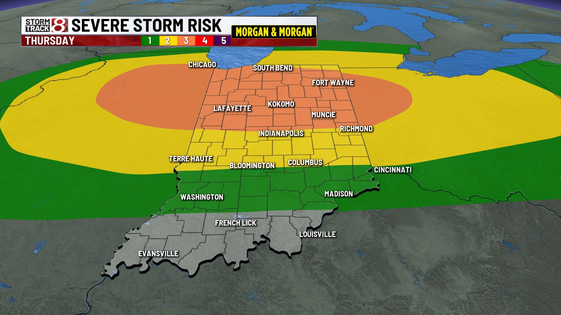 ارتفاع قياسي في درجات الحرارة وعواصف قوية متوقعة الخميس