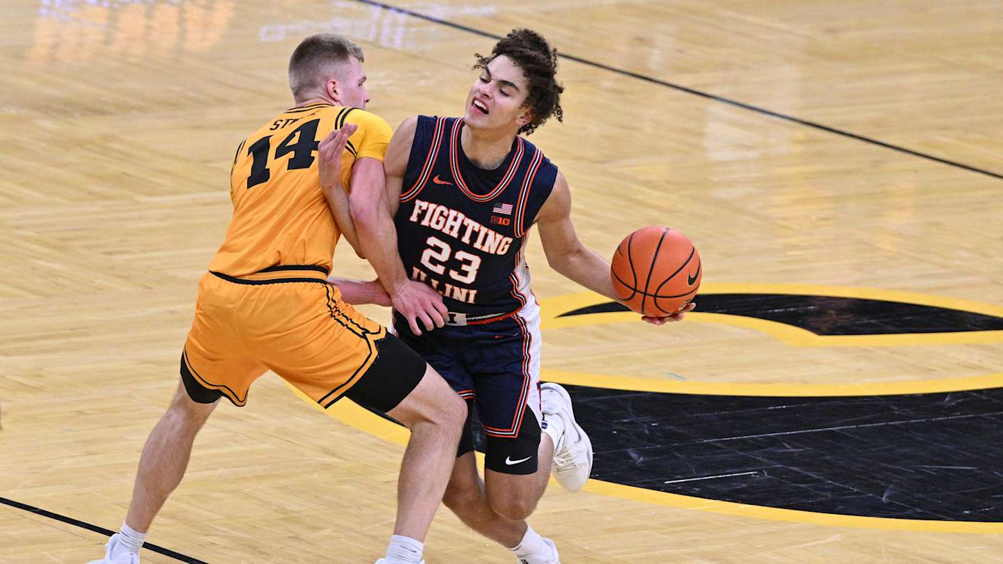 Illinois and Iowa Clash for Final Four Saturday