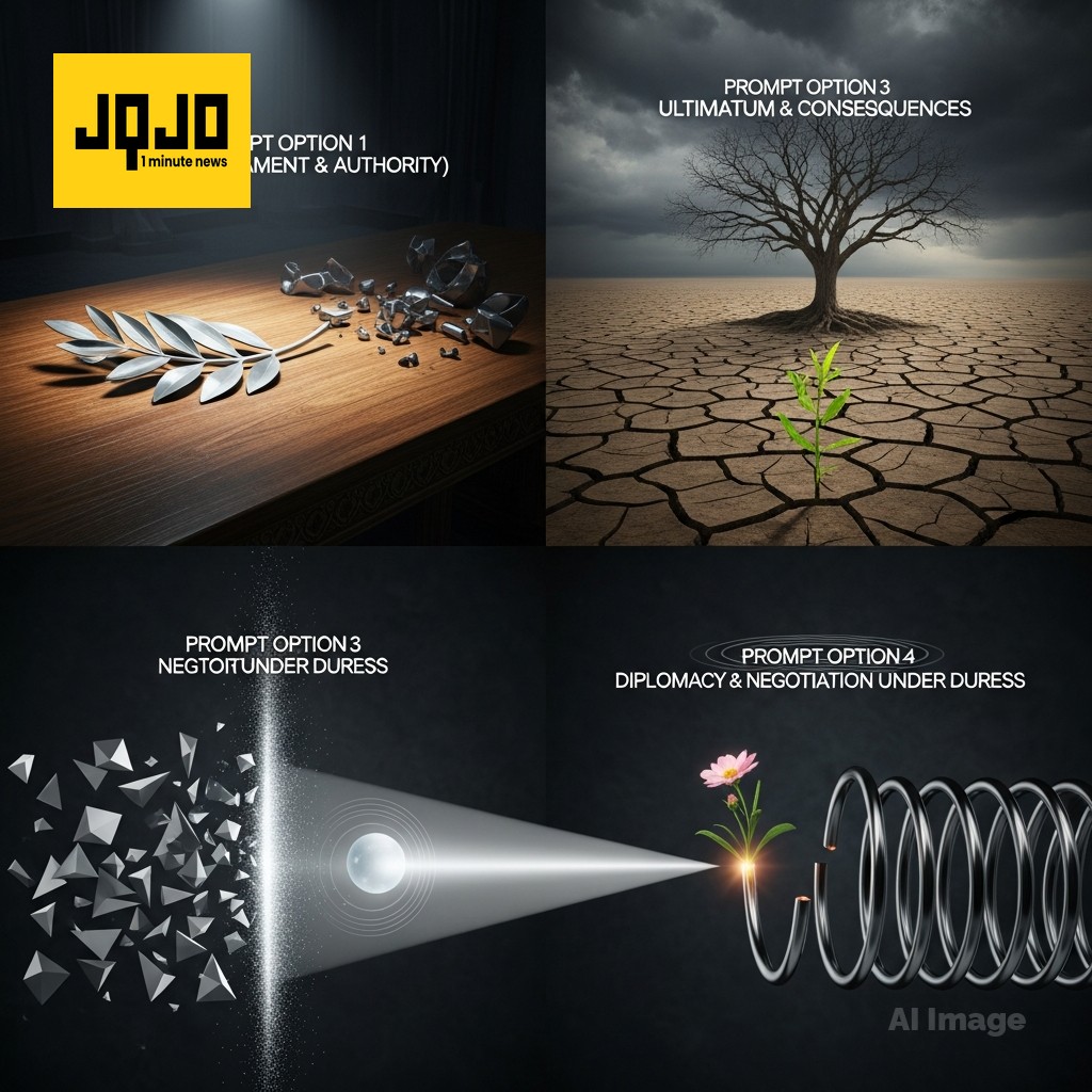 Trump Demands Hamas Disarmment, Warns Iran of Strikes