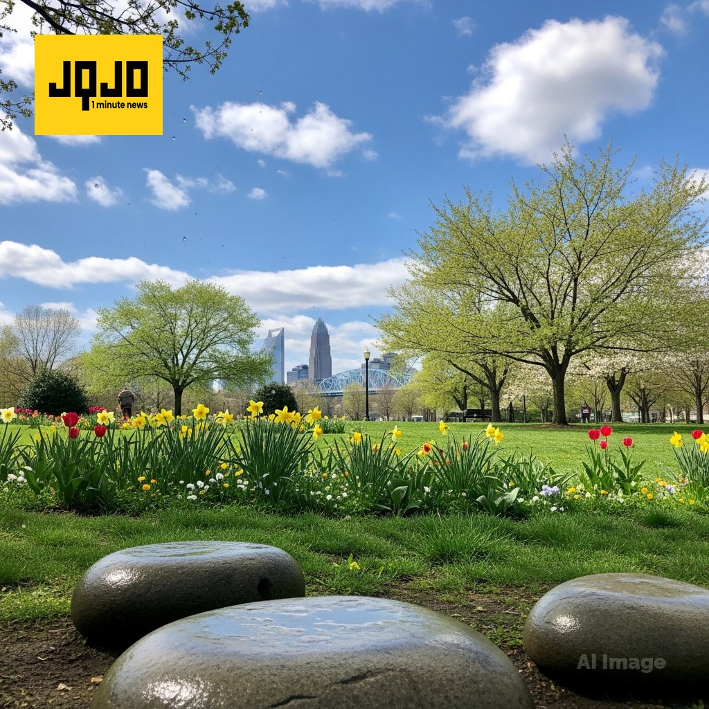 Pronóstico del tiempo: Calor sostenido y aumento de la humedad esta semana en Charlotte, con posibilidad de chubascos a mitad de semana y frentes fríos con vientos racheados y tormentas en el centro del país.