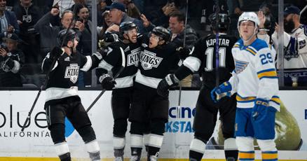 Moore's Overtime Goal Sends Kings Into Wild-Card Spot