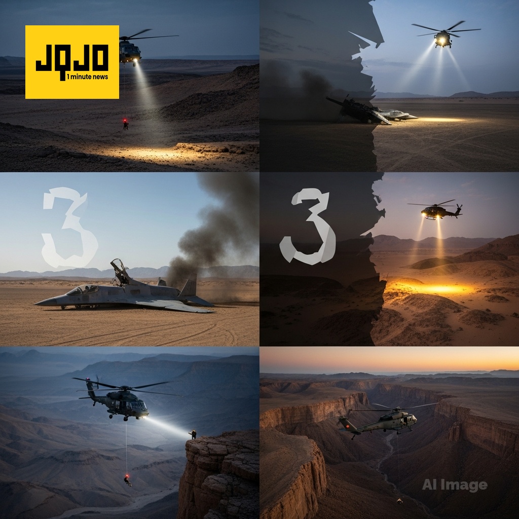 Irán derriba avión F-15E de EE. UU.; rescate de piloto en curso