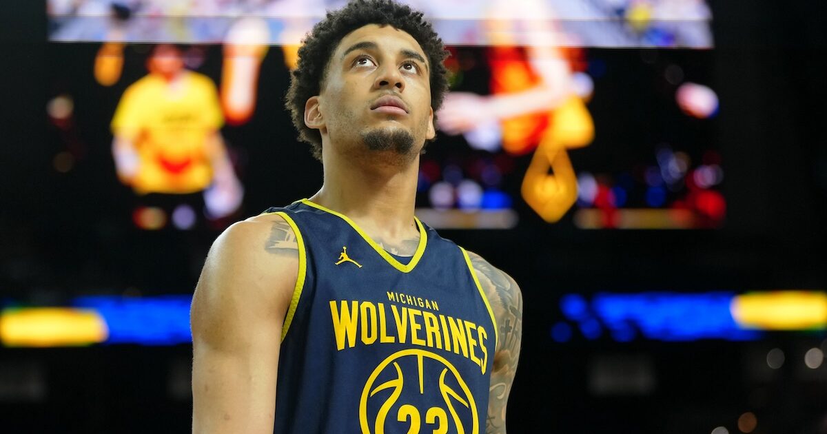 WATCH: Michigan trainer Chris Williams updates Yaxel Lendeborg injury, more