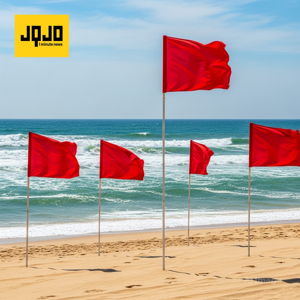 Alto riesgo de corrientes de resaca en las playas de Alabama y Florida; cierran playas en Florida tras incidente mortal.