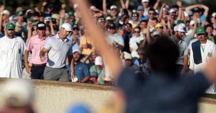 میکلروئے نے ماسٹرز میں ریکارڈ چھ شاٹ کی برتری حاصل کر لی