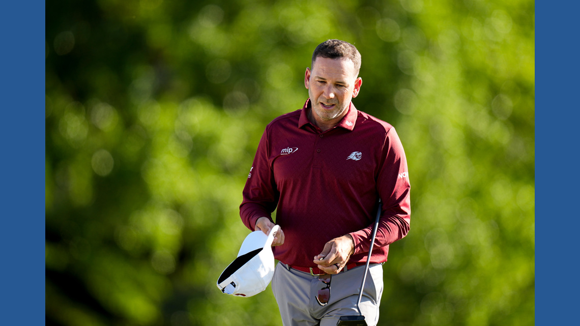 ماضی کے چیمپئن سرجیو گارسیا کا ماسٹرز میں غصے کا اظہار، ڈرائیور توڑا