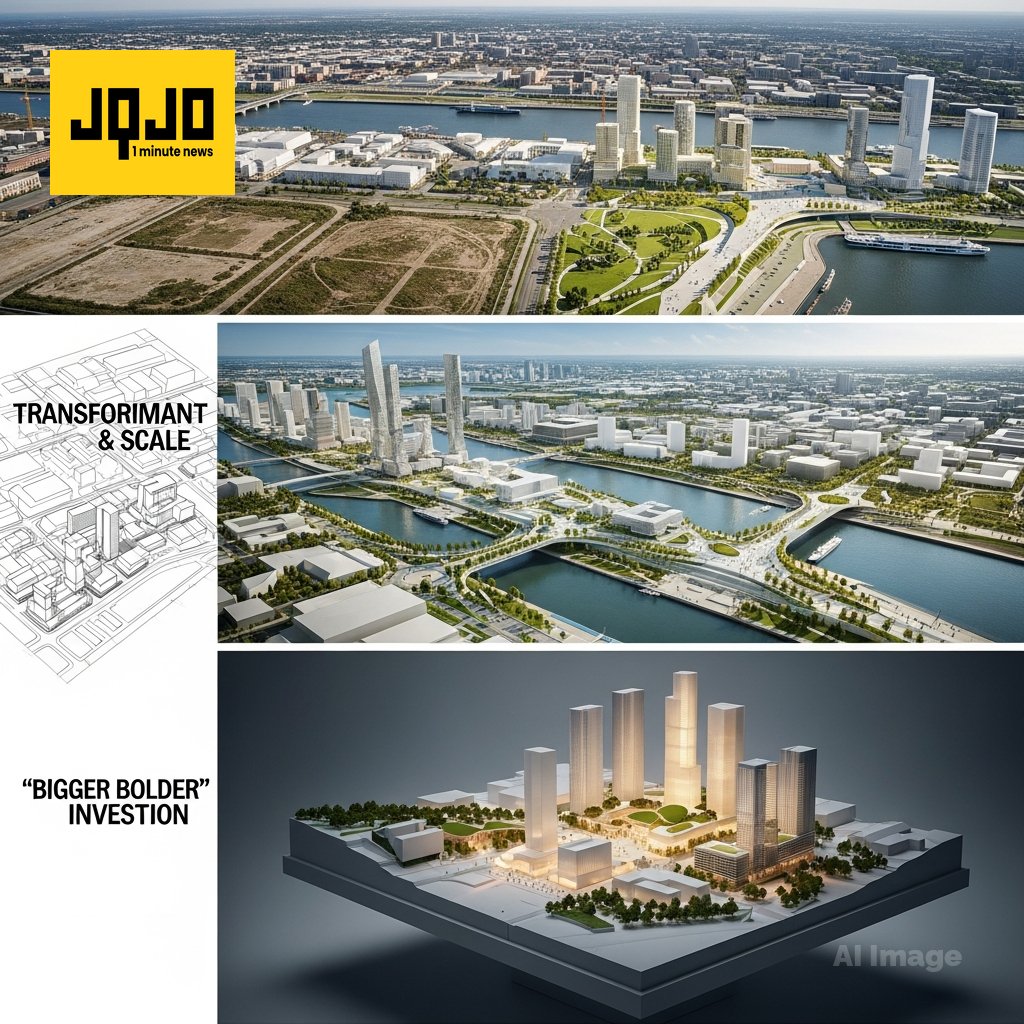 L'équipe de développement urbain de Cincinnati soumet un plan de 770 à 800 millions de dollars pour remodeler The Banks