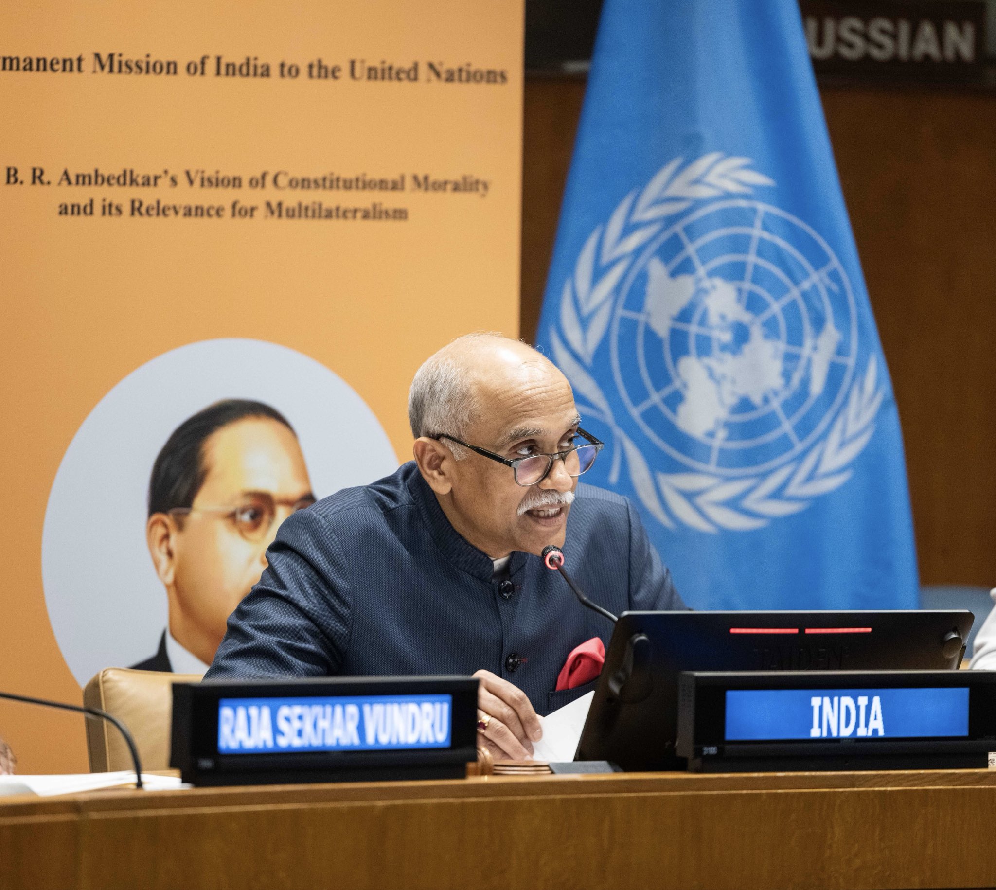 Ambedkar Principles Spotlighted at UN for Multilateral Reform