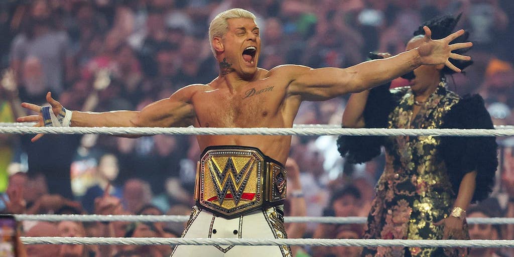 Rhodes retains title after intense WrestleMania 42 main event