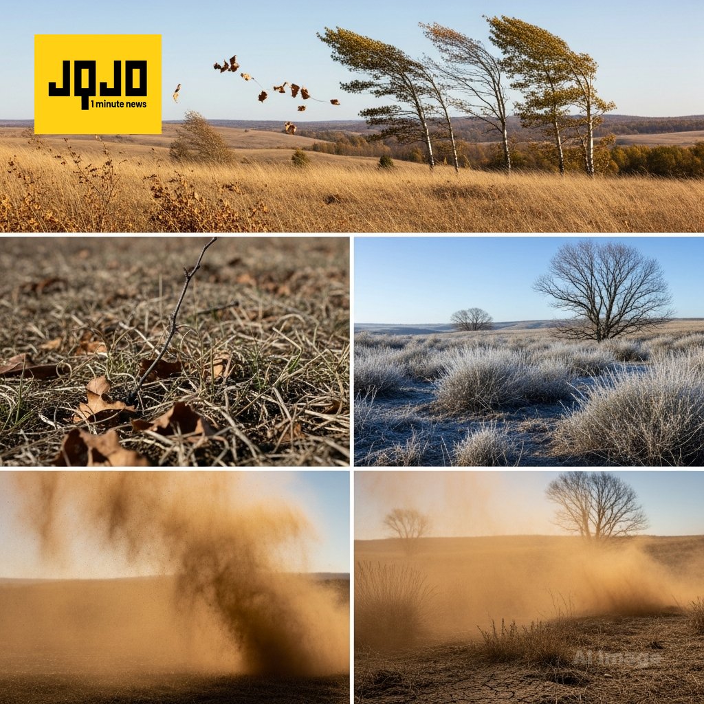 Regional forecasts warn of frost, fire risk, and storms