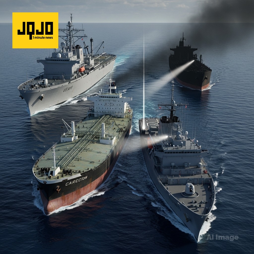 美军在亚洲登上一艘走私伊朗石油的油轮