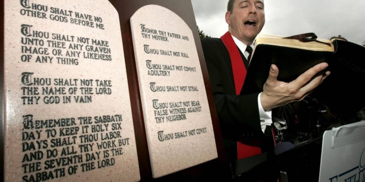 Court Allows Ten Commandments In Texas Public Schools