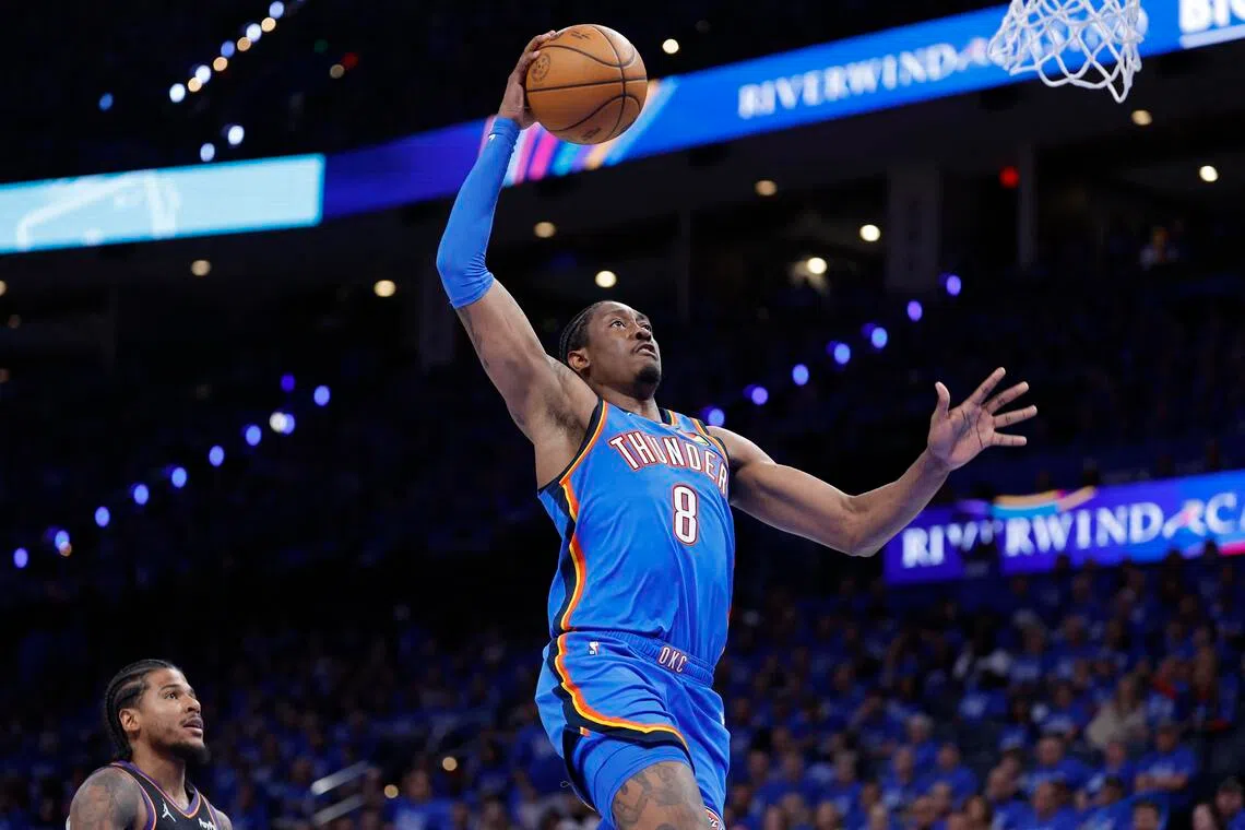 Gilgeous-Alexander leads Thunder to 2-0 playoff lead