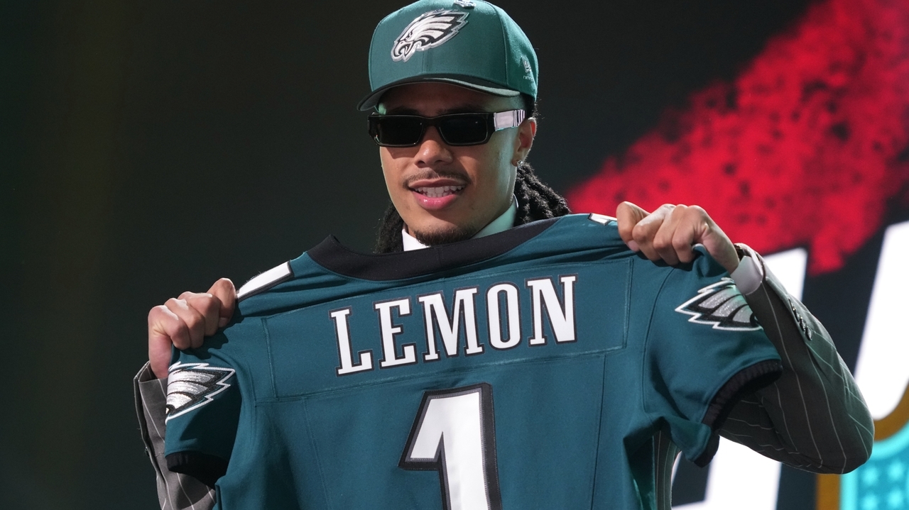 Eagles draft Makai Lemon amid A.J. Brown trade uncertainty