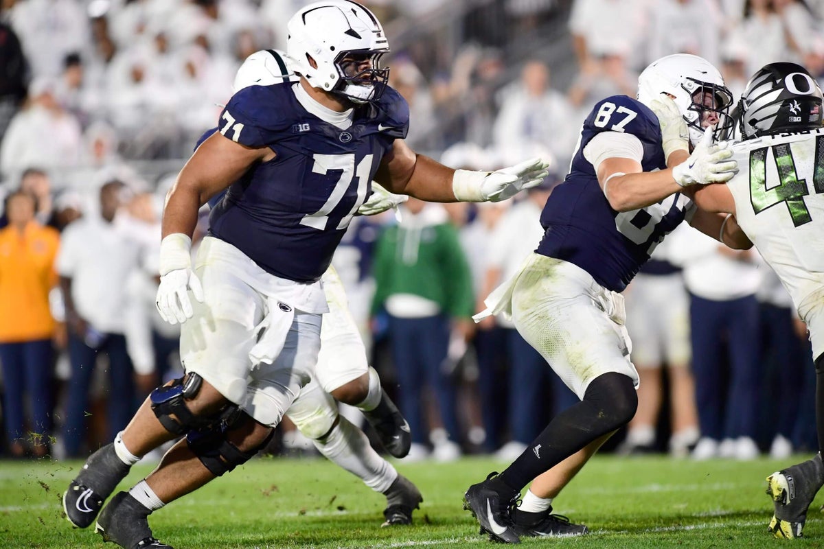 Ravens select Penn State guard Ioane with 14th pick