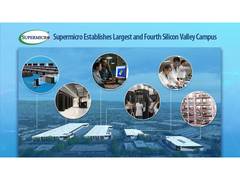 超微电脑宣布在美国最大的数据中心构建模块解决方案园区