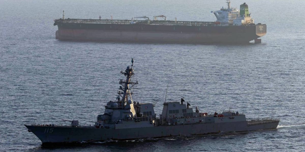 अमेरिका ने होर्मुज जलडमरूमध्य में शिपिंग की सुरक्षा के लिए "मैरीटाइम फ्रीडम कंस्ट्रक्ट" बनाने की मांग की