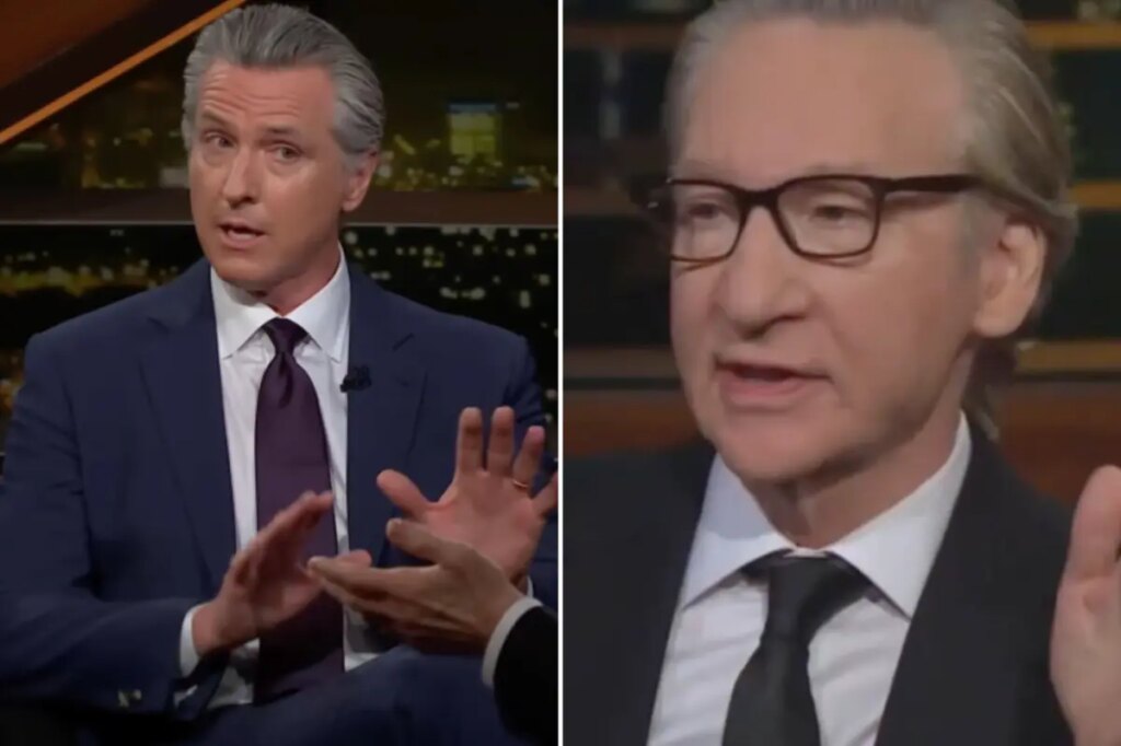 Bill Maher cuestiona a Gavin Newsom sobre el tren de alta velocidad de California y la respuesta del gobernador a las críticas