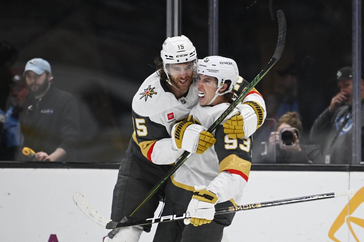 Los Vegas Golden Knights vencen a Utah Mammoth 5-1, avanzan a la segunda ronda