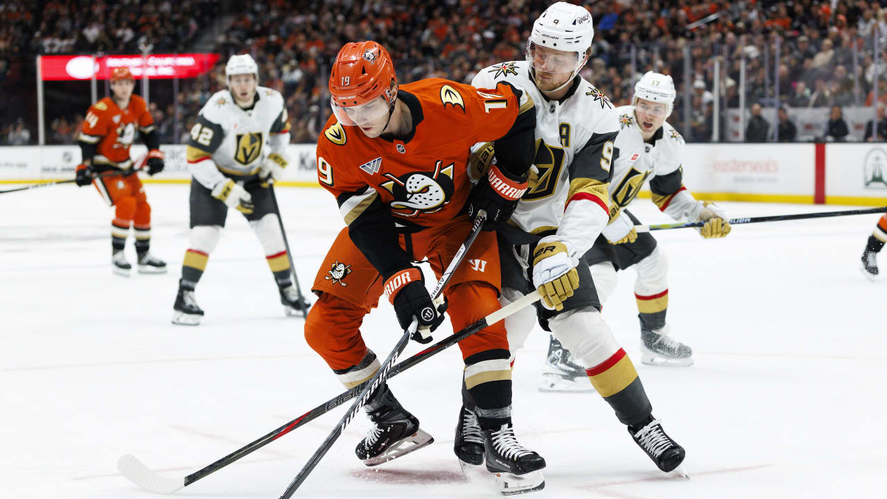 Ducks Prepare For Golden Knights In Second Round