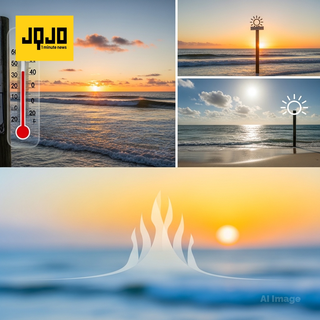 After a cool Sunday, we warm up this workweek.