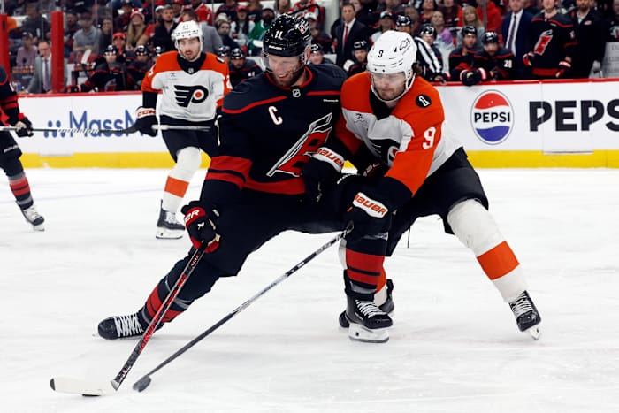 Hall’s overtime goal gives Hurricanes 2-0 series lead