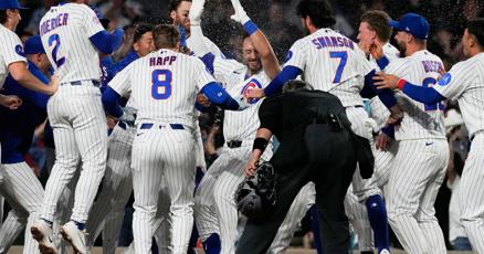 Cubs rally twice, extend streak with wins again