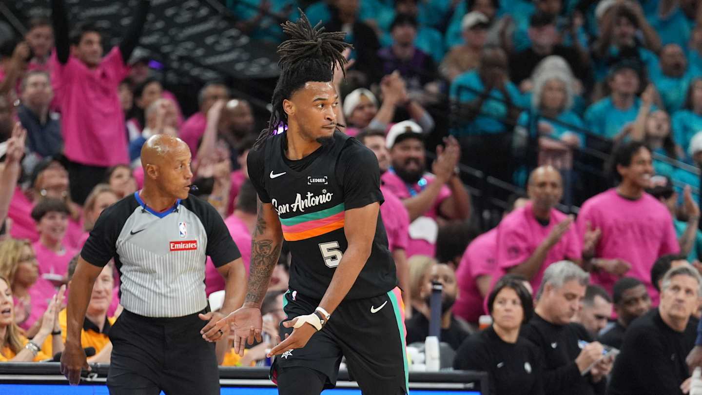 Why Spurs' Castle May Rack Up '4 to 5' Fouls Every Playoff Game